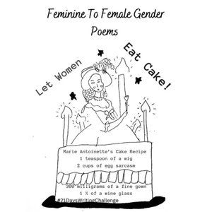 Book: Feminine To Female Gender Poems by Vashti Carrion